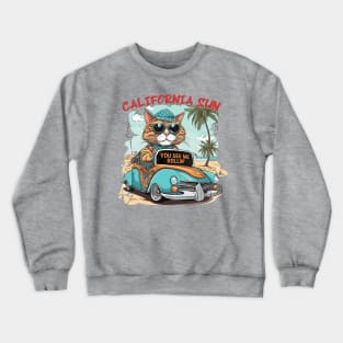 california sun Crewneck Sweatshirt